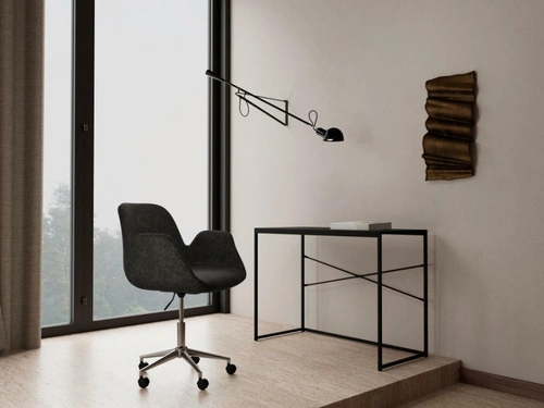 Kancelářská otočná židle Beth béžová s podloketníky k psacímu stolu