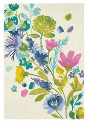 Ručně tkaný vlněný boho koberec Tetbury Meadow 250x350 cm do obýváku a ložnice