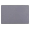 Šedá obdélníková prostírka Tenor 45x30 cm do moderní kuchyně, odolná proti skvrnám