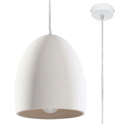 Keramická závěsná lampa FLAWIUSZ