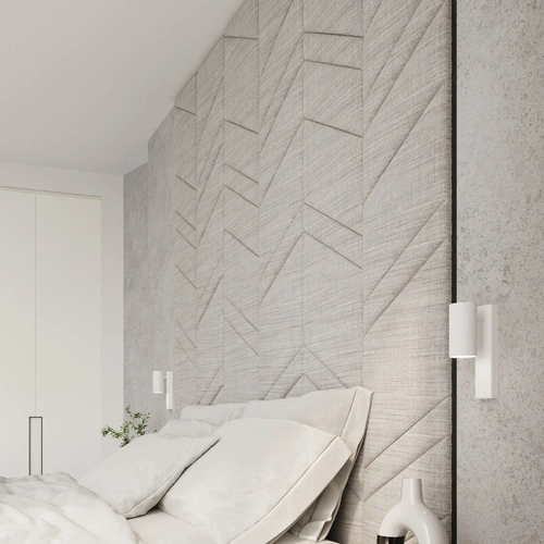 Nástěnné svítidlo UTTI bílé moderní kovové do ložnice obýváku koupelny Sollux Lighting