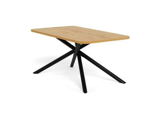 Jídelní stůl Levanto 160x90 dub moderní loft Actona