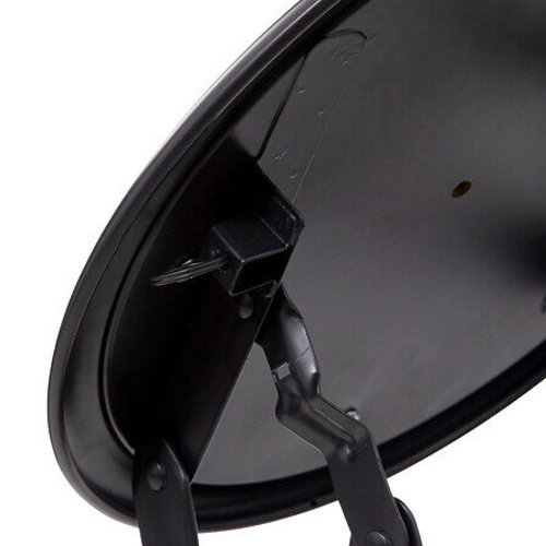 Skládací stolička Yaiza černá klasická do kuchyně a jídelny 5five simply smart 45 cm