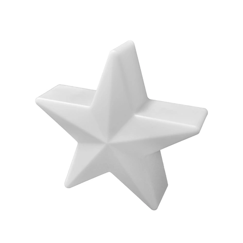 Dekorační zahradní lampa hvězda STAR LED RGBW 16 barev 30 cm