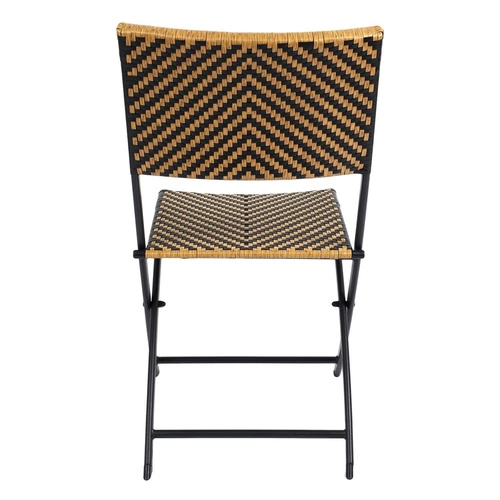 Kostkovaná skládací židle Marron