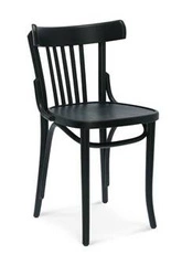 Dřevěná židle Fameg Vert na míru do jídelny, kuchyně a obýváku v retro stylu