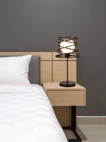 Stolní lampa Akita černá