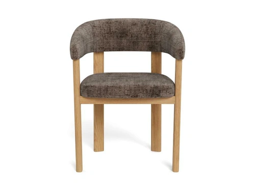 Jídelní židle Myles s područkami, hnědá dubová Actona