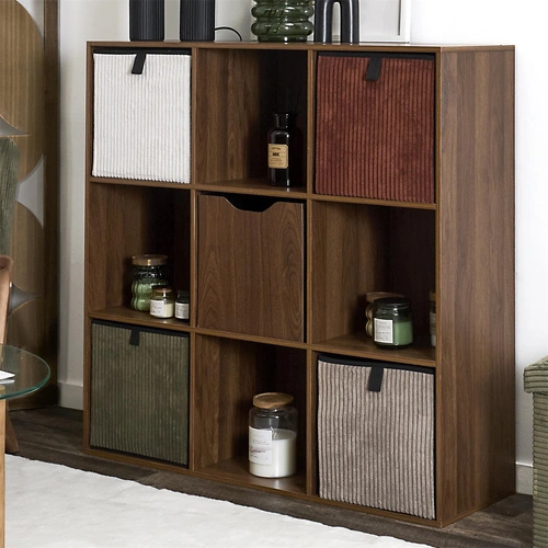 Látková dekorativní krabice do regálu Tiffany 30x30 do šatny