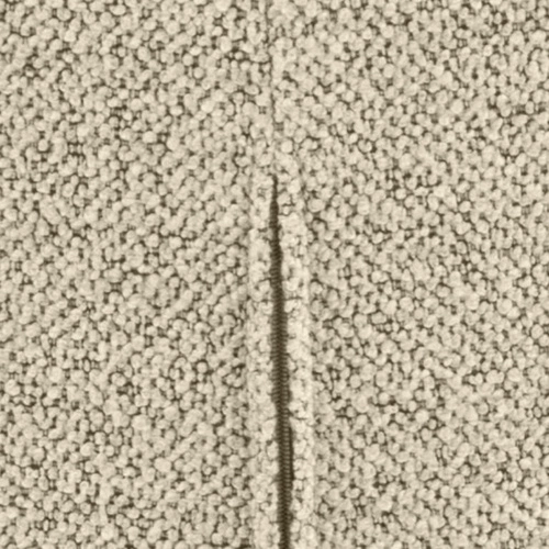 Čalouněná jídelní židle Patricia béžová, moderní, s černými kovovými nohami Actona