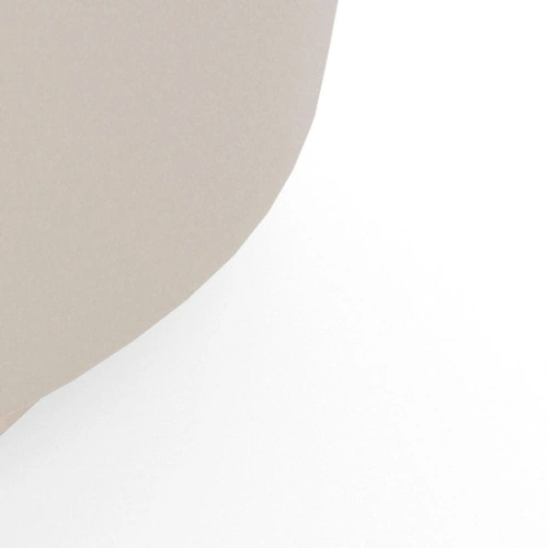 Konferenční stolek Cangas kulatý 80 cm šedý mramorový moderní do obýváku