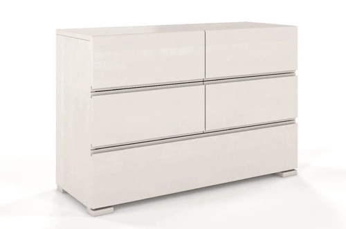 Dřevěná komoda se zásuvkami skandinávská Vestre 120 cm do obýváku a ložnice SKANDICA