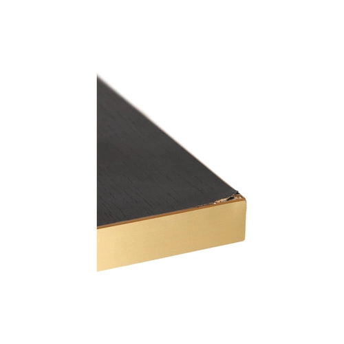 Visací RTV skříňka Hollar 135cm černá mramor Outlet