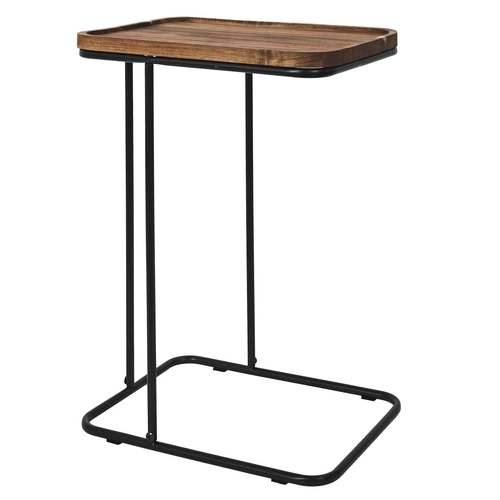 Pomocný stolek Meleto akácie/ černý