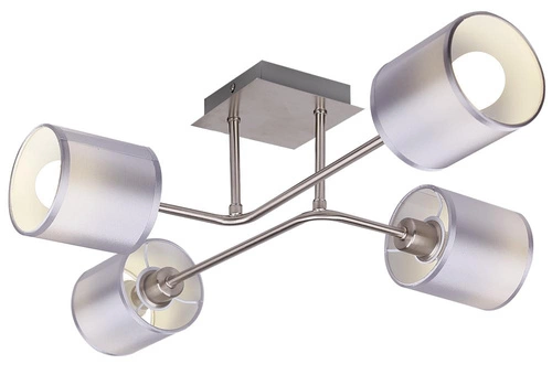 Stropní svítidlo Sax moderní saténové 4bodové do obýváku, kuchyně nebo jídelny