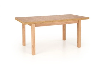 Rozkládací jídelní stůl Tiago 2 Intesi 140-220x80 moderní dub přírodní bílý