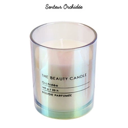 Vonná svíčka Intesi The Beauty Candle Orchidee z přírodního vosku do obývacího pokoje