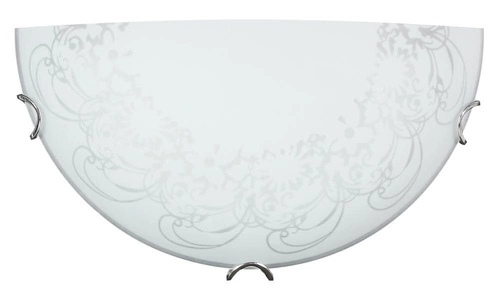 Stropní svítidlo Pasja bílé sklo moderní do obýváku a kuchyně E27 30 cm CANDELLUX