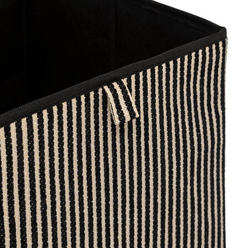Textilní úložný box do regálu Cotty černý 31x31x31 ideální do šatny a na hračky 5five