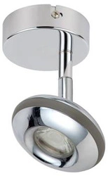 Nástěnné LED svítidlo Skipper chrom moderní nastavitelné do obývacího pokoje a ložnice CANDELLUX