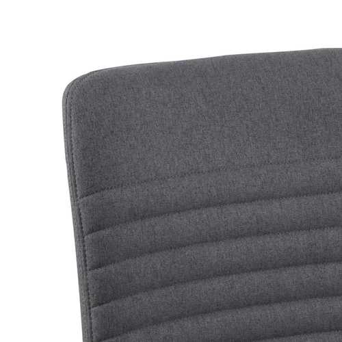 Čalouněná židle Arosa Actona do jídelny a obýváku šedá s dřevěnými nohami moderní