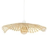 Visící lampa Tess 58 cm bambusová