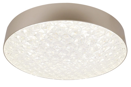 Luxis stropní LED svítidlo kulaté 48,5 cm zlaté moderní s dálkovým ovládáním do obýváku a ložnice