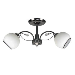 Stropní svítidlo Sk.aphite pearl black 2x40 E27 white shade