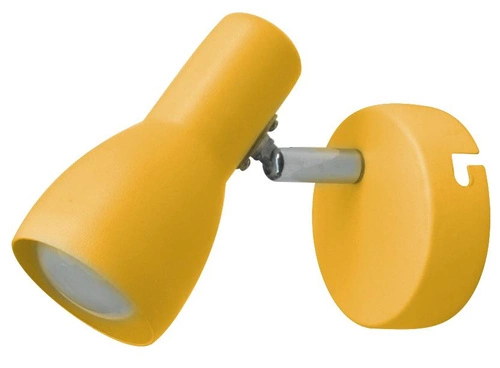 Nástěnné svítidlo Picardo hořčicové moderní kovové nastavitelné do ložnice a obýváku