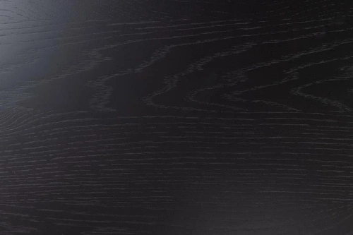 Rozkládací jídelní stůl Montreux moderní černý dubová dýha 180–219x90 cm Actona