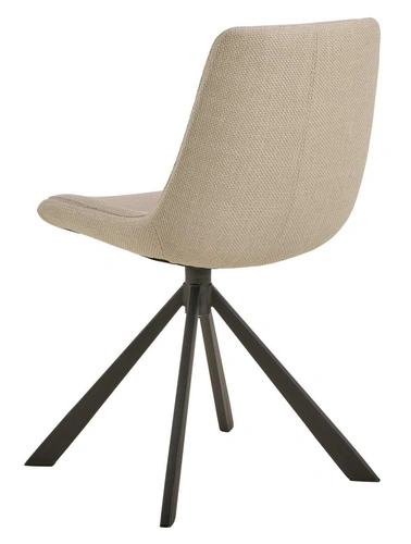 Židle Adisa béžová otočná moderní do jídelny a obývacího pokoje