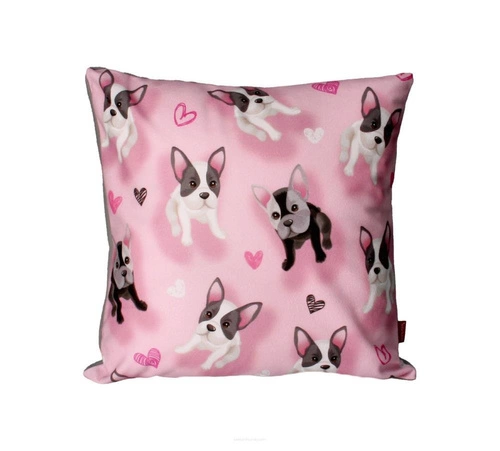 Sametový dekorativní polštář SWEETY multicolor 40x40 cm do obýváku a ložnice