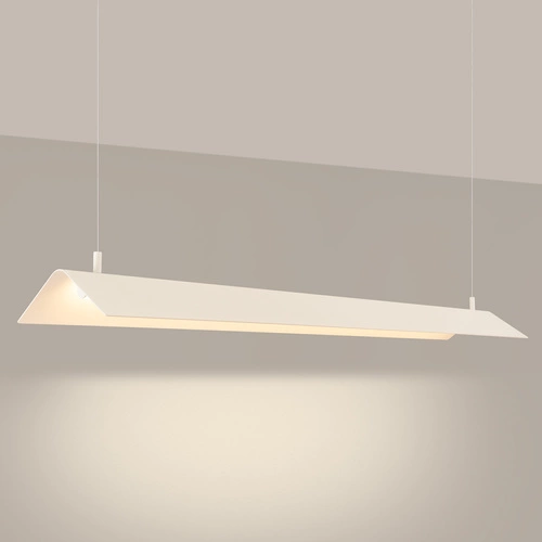 Závěsné LED svítidlo ELVA béžové moderní nastavitelné nad jídelní stůl a do obýváku