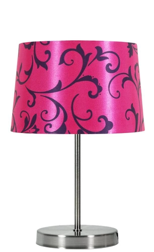 Stolní lampa Arosa 1x40W E14 růžová