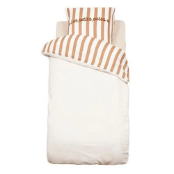 Dětské povlečení Scott Atmosphera 140x200 bouclé bílo-oranžové do dětského pokoje