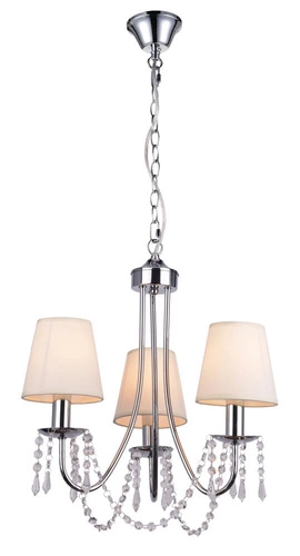 Závěsná lampa Ruti 3x40W E14 béžová