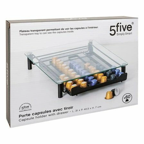 Organizér na kapsle 60 kusů se zásuvkou