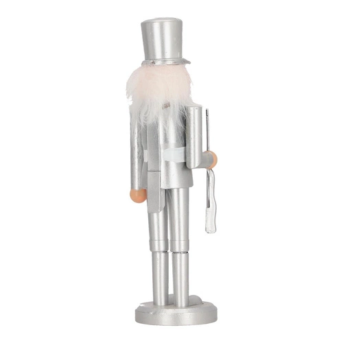 Stříbrný louskáček s kloboukem