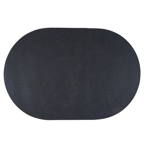 Koupelnová předložka Marble Intesi oválná bílý mramor extra savá mikrovlákno 40x60 cm