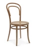 Dřevěná jídelní židle Fameg 14 retro s výpletem, na míru
