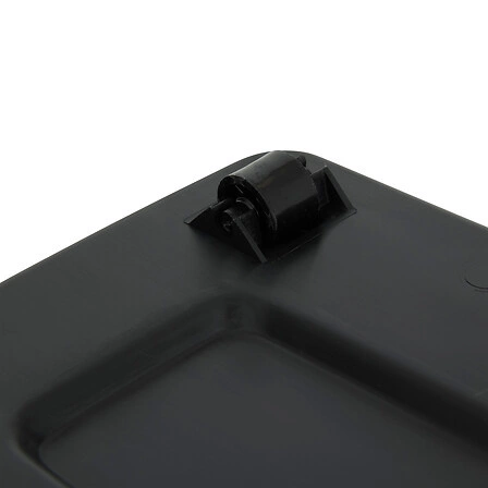 Třídicí odpadkový koš 36L Slow černý šedý plastový do kuchyně a kanceláře 5five