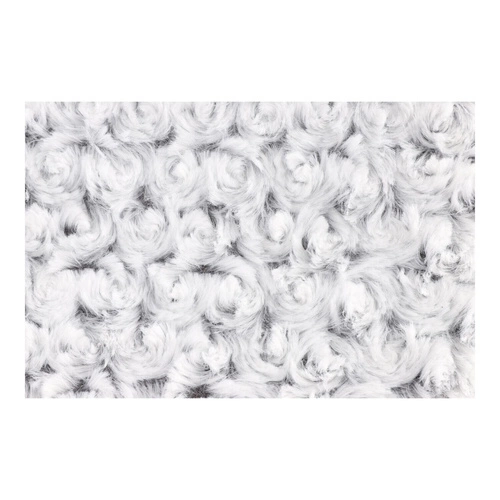 Silná přikrývka Rose Grey 180x130 cm měkká a nadýchaná na pohovku nebo do obýváku Intesi