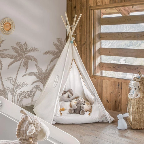 Dětský Týpí Tend krémové