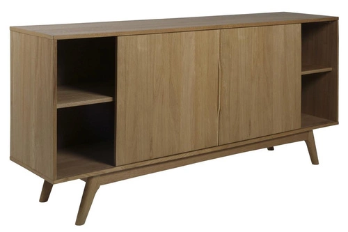 Dřevěná komoda s šuplíky Marte Actona 180 cm přírodní do obýváku a ložnice