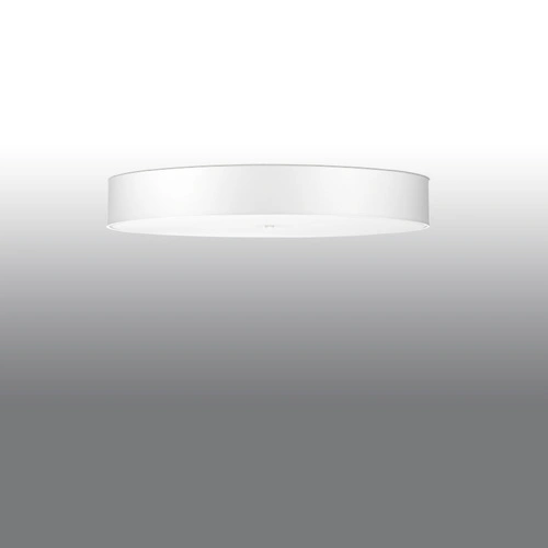 Stropní kulaté svítidlo SKALA 100 bílé moderní do obýváku kuchyně ložnice 100 cm