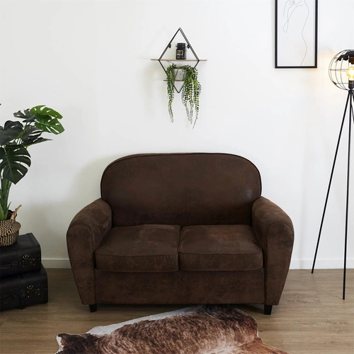 Závěsná police na květiny a dekorace Diamond černá dřevěná moderní 46 cm