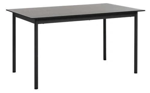 Stůl Pensacola černý 85x140 moderní jídelní a obývací stůl