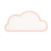 Dětská noční LED lampička Cloud růžová moderní dekorativní MDF akryl 11W