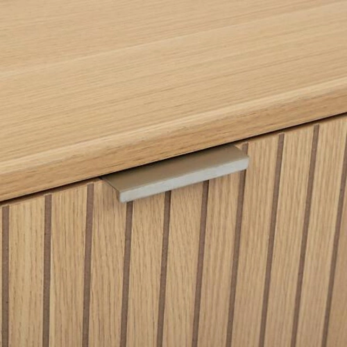 Konferenční stolek Tasso obdélníkový s zásuvkami moderní dřevěný do obývacího pokoje 100x50 cm