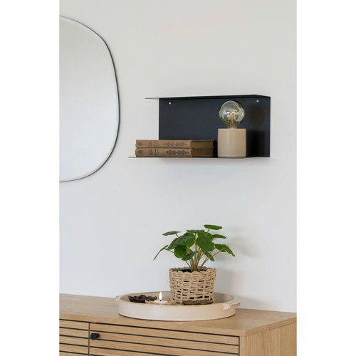 House Nordic kulatý bílý keramický servírovací podnos 37 cm